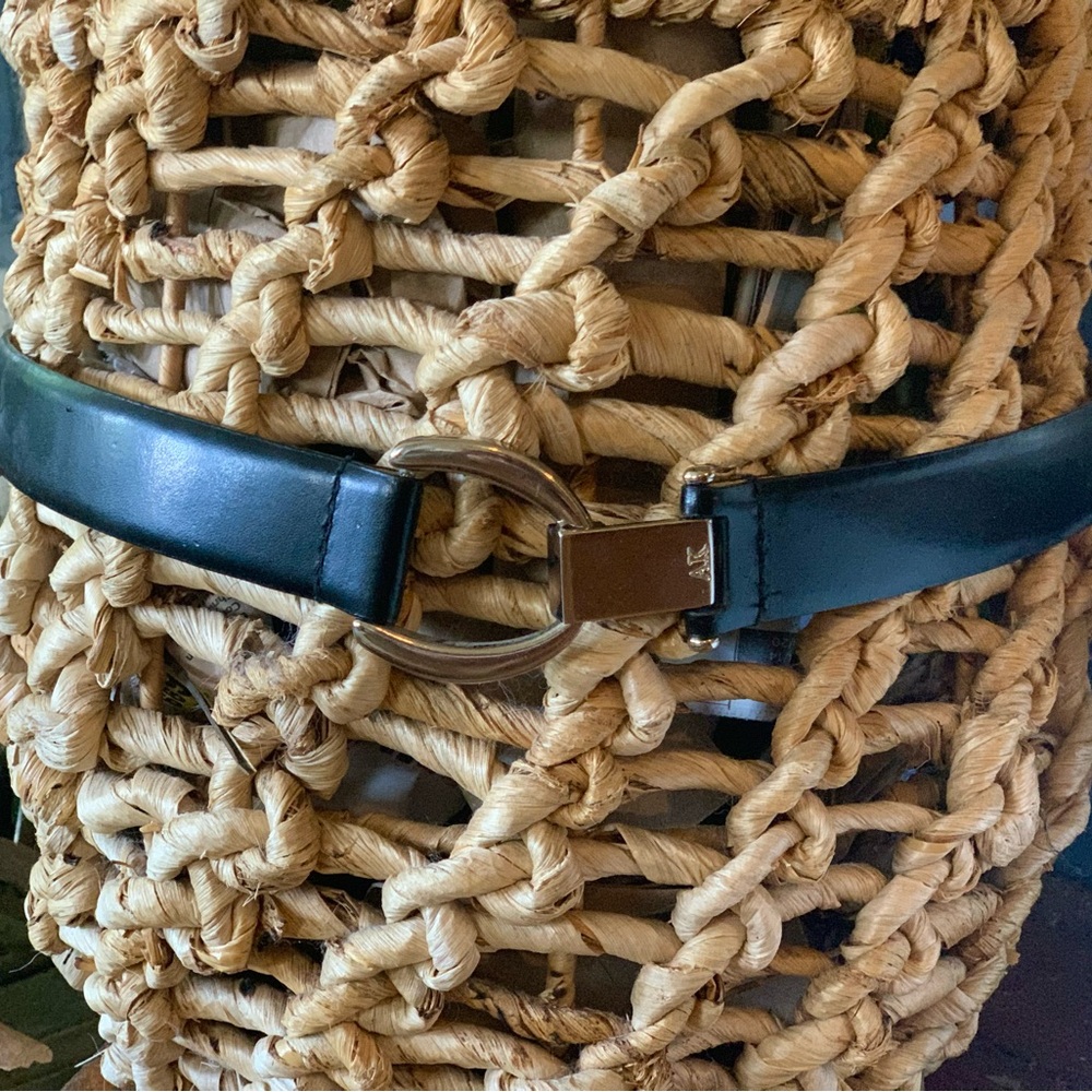 Anne Klein belt, genuine leather